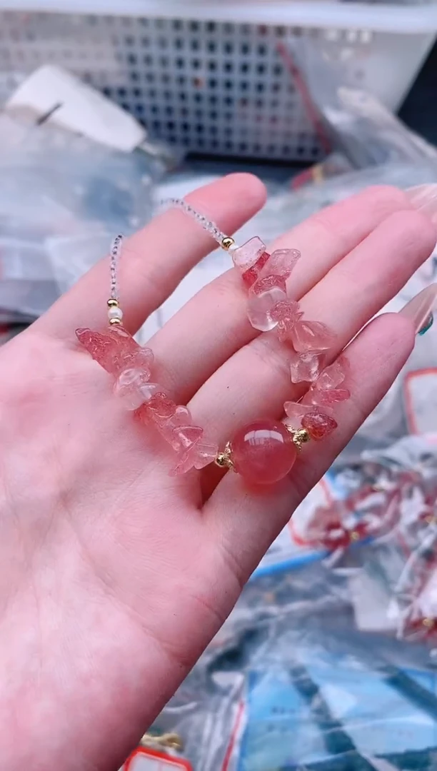 石英岩玉未镶嵌颈饰多样性发拍一发一