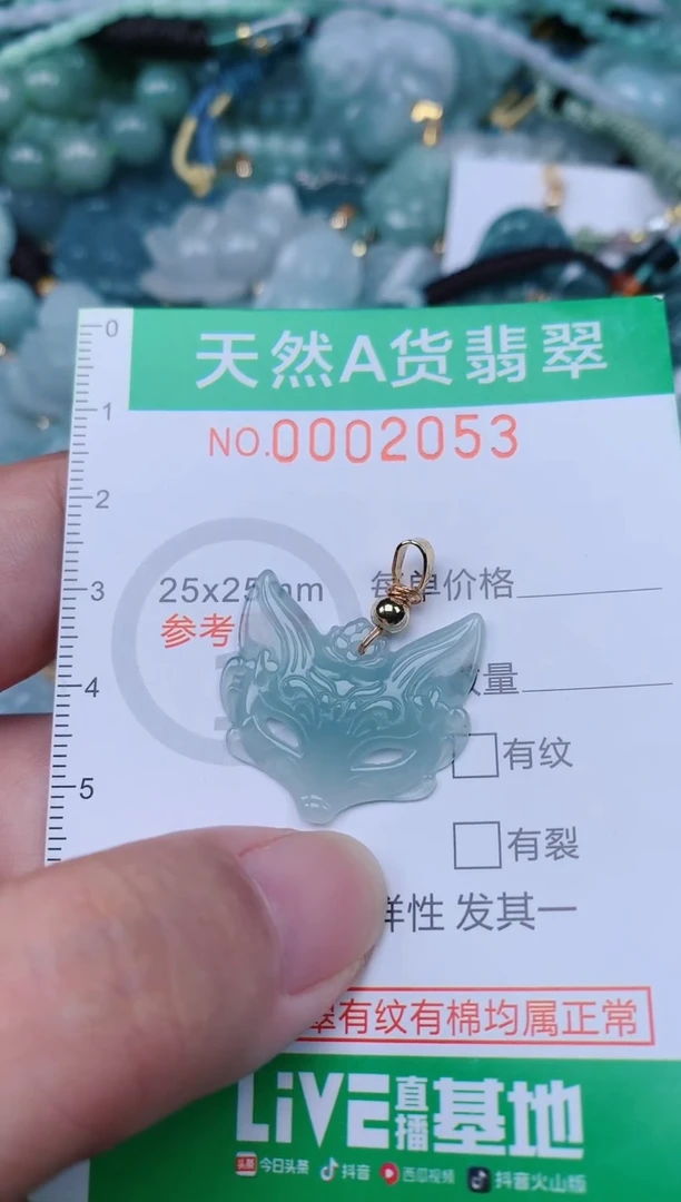 翡翠未镶嵌颈饰.0002053