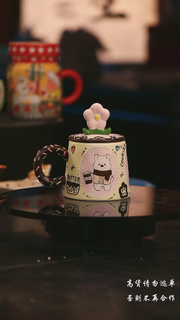 陶瓷景德镇可爱设计师款陶瓷