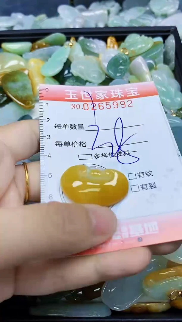 翡翠未镶嵌颈饰闪购0265992