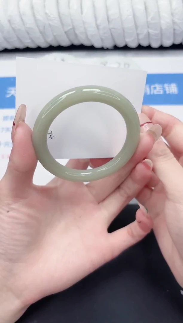 未镶嵌手镯石英质玉5-53.5DY