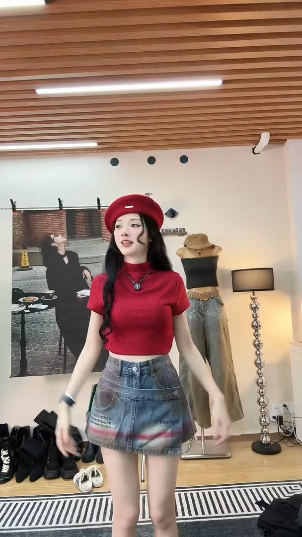 2025变成岛屿孤品拼手速款裤裙S码