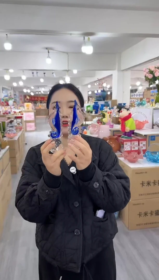 【闪购商品】琉璃昕洋花器O-品9