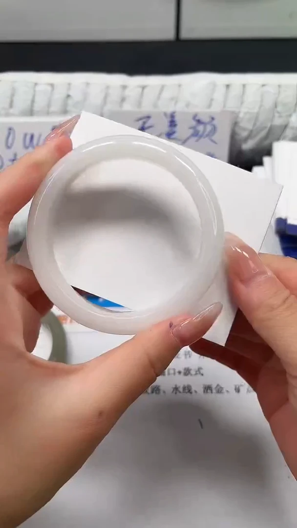 未镶嵌手镯石英质玉T142-58.1