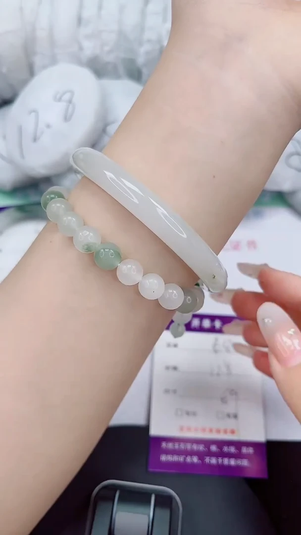 石英质玉手镯未镶嵌58-59/60