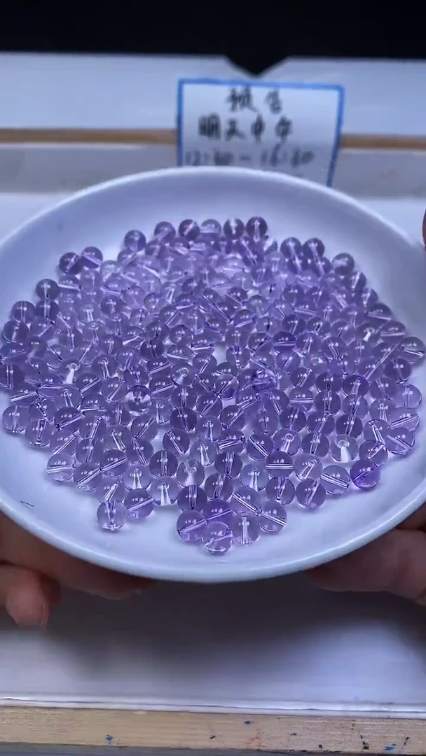 未镶嵌珠宝半成品水晶M692 维多利亚6mm30个8.8元