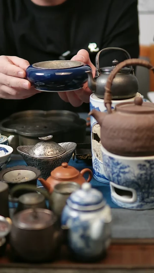 瓷片九石工艺品九石工艺品 建水