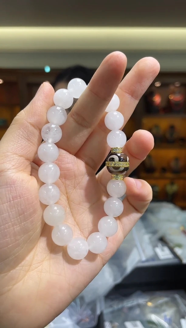 未镶嵌手串和田玉 （多样性发一件）