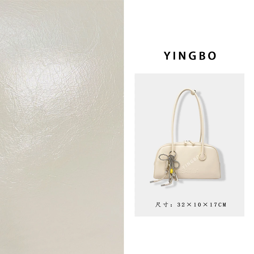 【英柏甄选】SKL-G8091-象牙白 然与纯小众设计感单肩包百搭女包