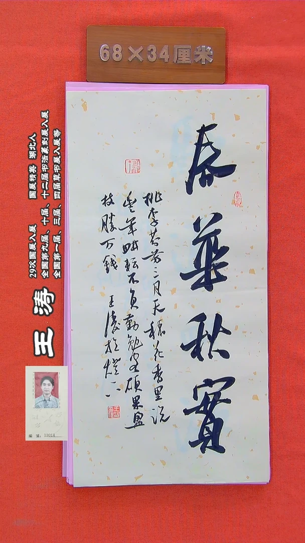 书法394R王涛书法作品