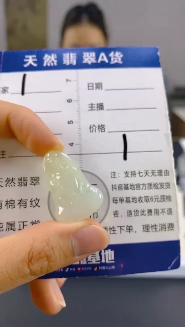 【闪购商品】翡翠颈饰未镶嵌天然A货翡翠