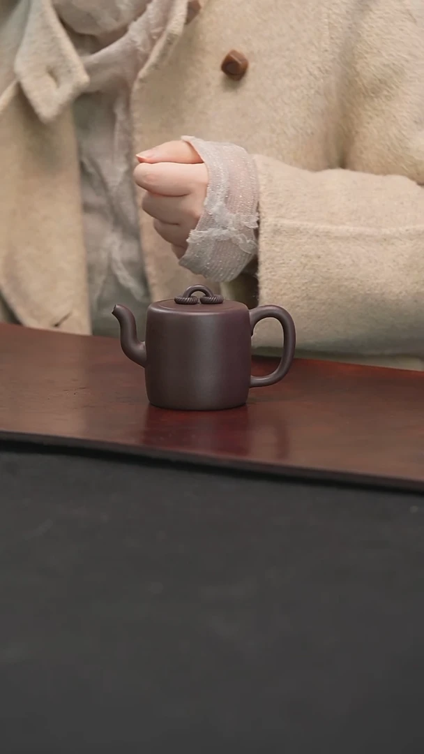 【闪购商品】紫砂茶壶拾珍堂双圈