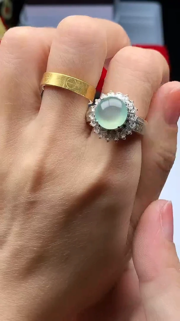 裸石翡翠缅甸A货+证书