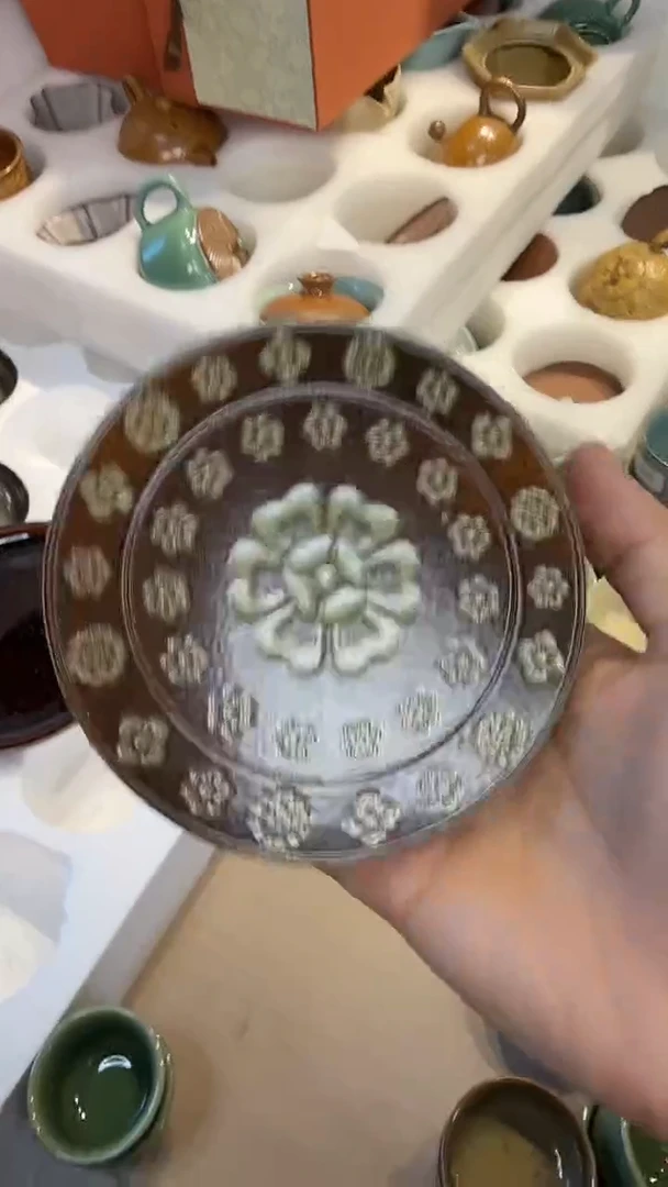 青瓷手工茶茶器不带礼盒包邮