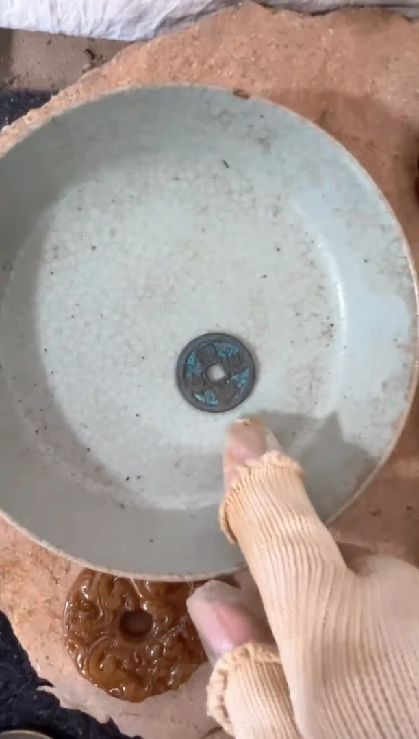 瓷片手工，手绘，瓷器1