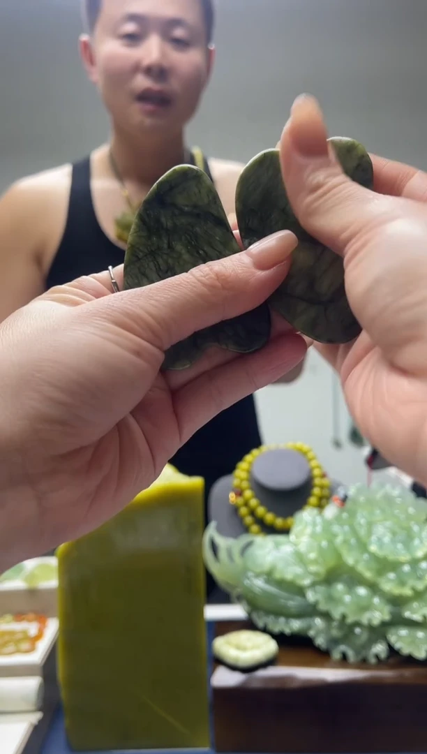 未镶嵌岫玉颈饰多样性发货 拍一发一