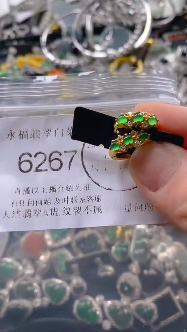 翡翠未镶嵌吊坠(不含链)6267