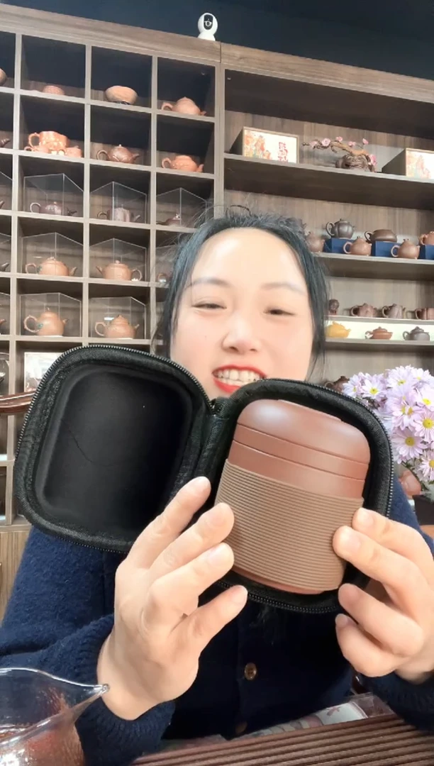 茶壶紫砂快客杯 容量200cc