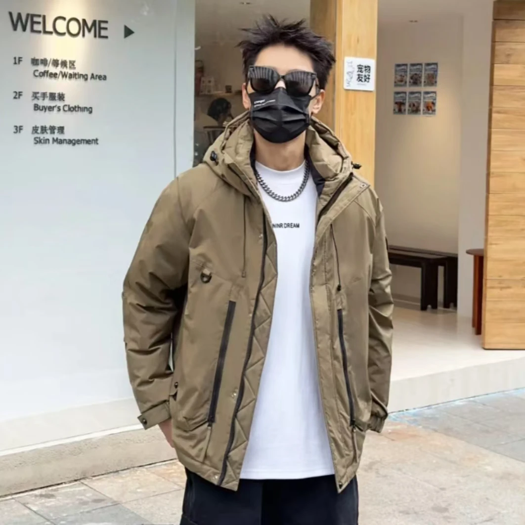 Y9918-【国标羽绒服】《真羽绒支持检测》高端轻奢系列外套