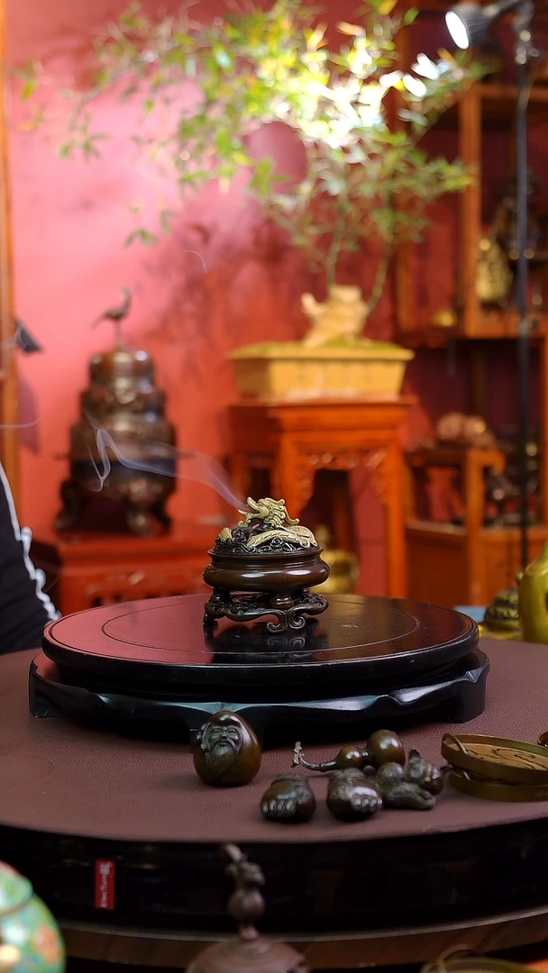 【闪购商品】龙腾四海熏香炉