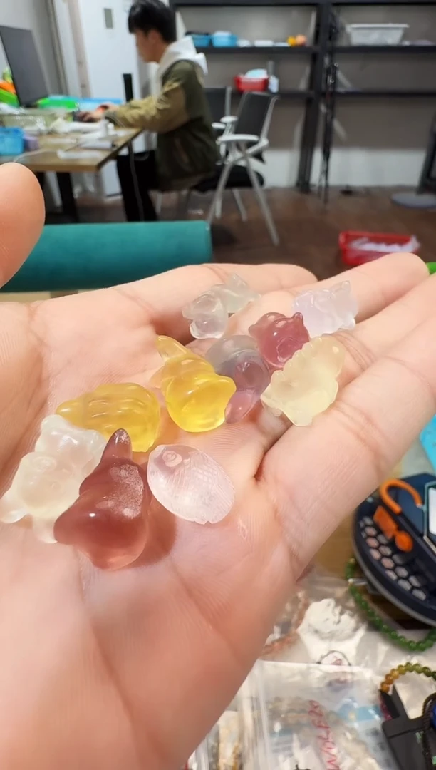 未镶嵌珠宝半成品水晶晶0464 多样性发一件