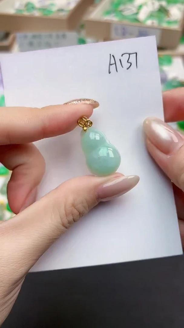 颈饰未镶嵌翡翠天然缅甸A货翡翠