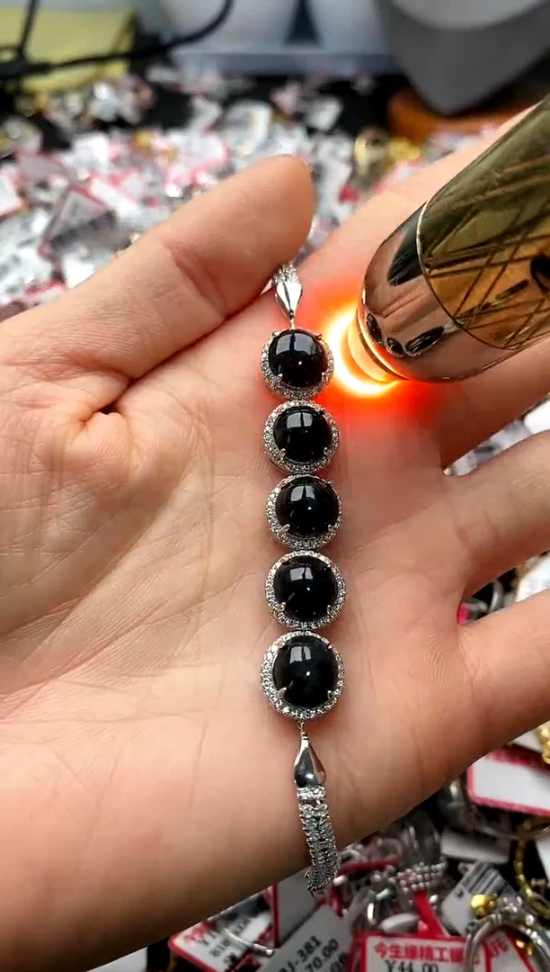 【闪购商品】翡翠戒指银S925镶嵌22222222     4
