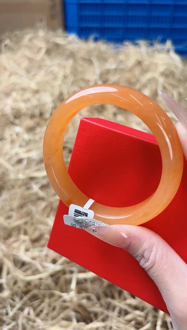 未镶嵌手镯石英质玉H-6688-54