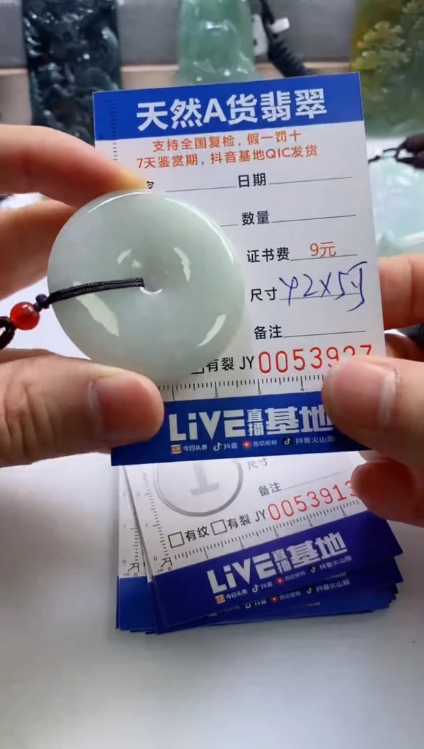 【闪购商品】翡翠挂件未镶嵌