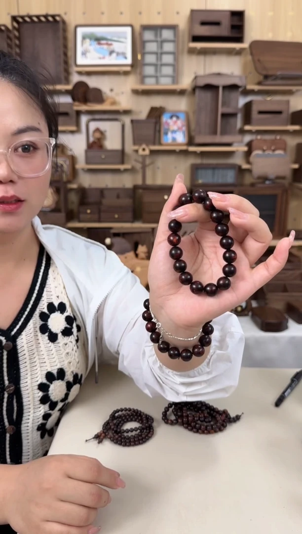 木海南黄花梨单圈手串1.2款