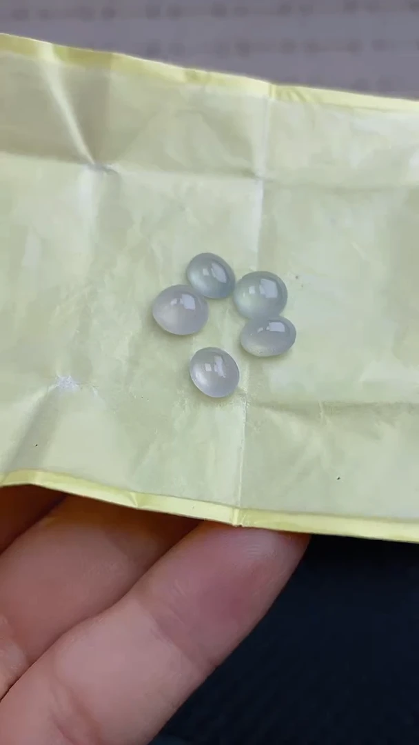 【闪购商品】翡翠耳饰未镶嵌天然A货翡翠58