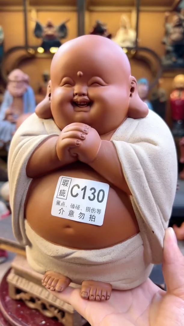 紫砂茶宠器闵茶宠摆件