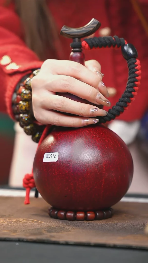 【闪购商品】WD112红色中容量酒葫芦随缘发