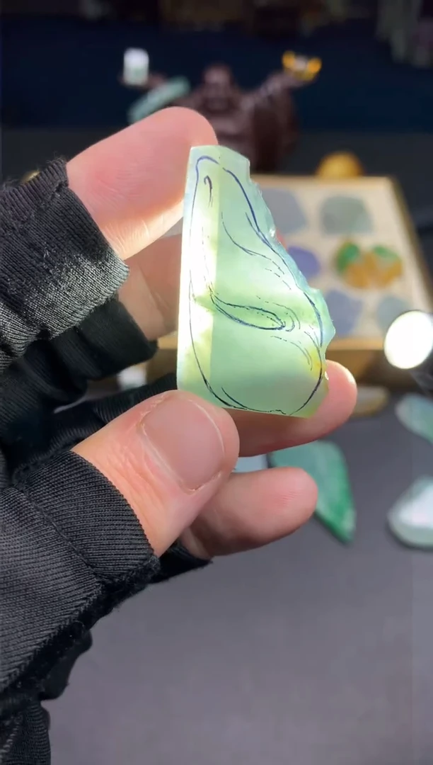 未镶嵌定制翡翠天然翡翠裸石（包工）