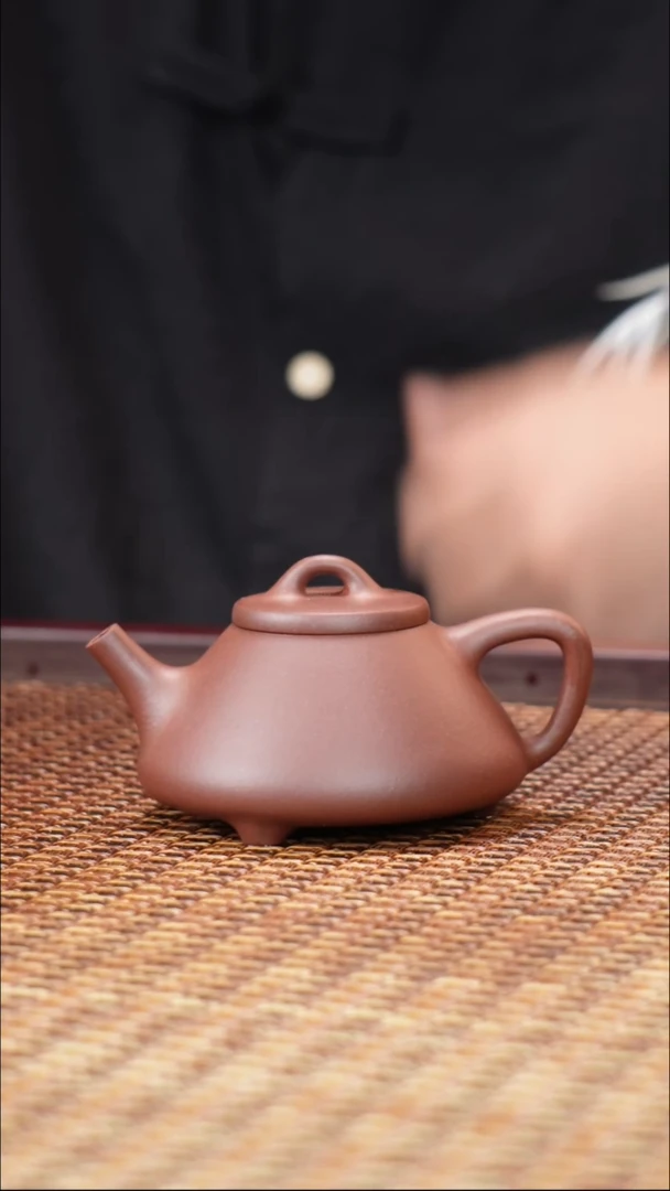 茶壶紫砂汀禾紫砂石瓢