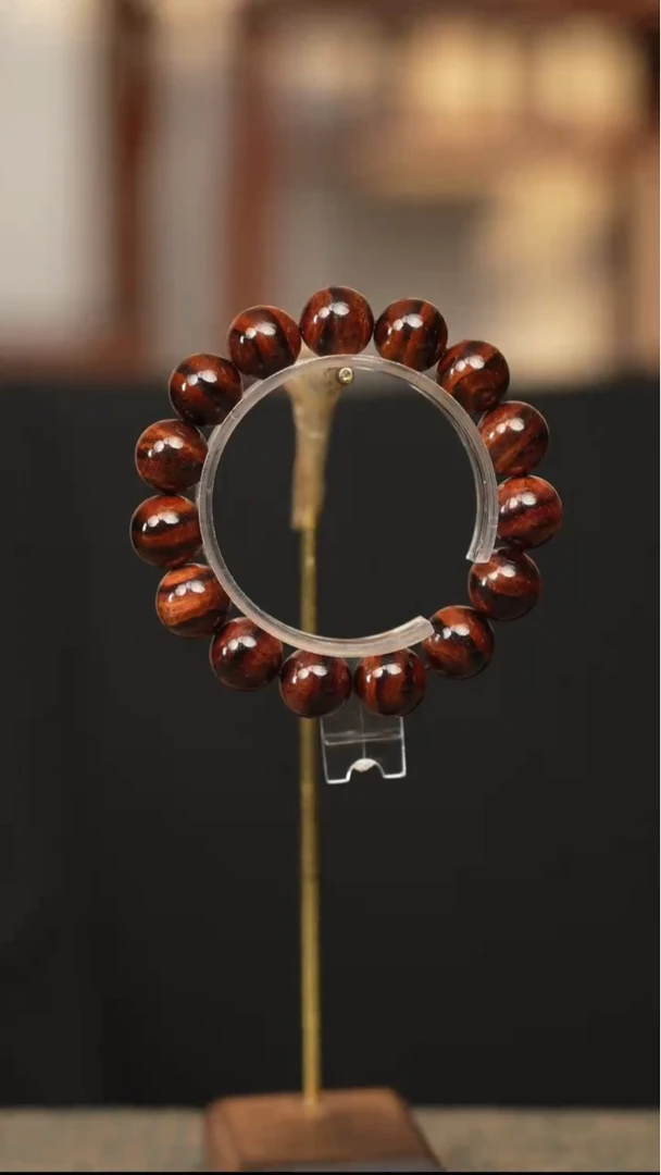 1221海南黄花梨1.5手串老料同品多样性发一