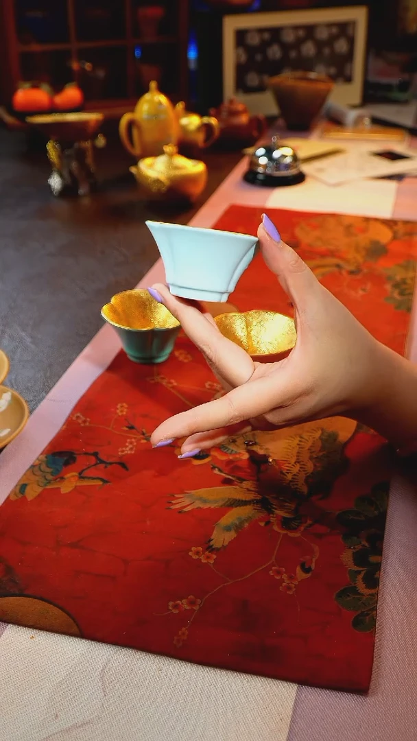 茶杯紫砂【宜景窑天漂系列】杯子