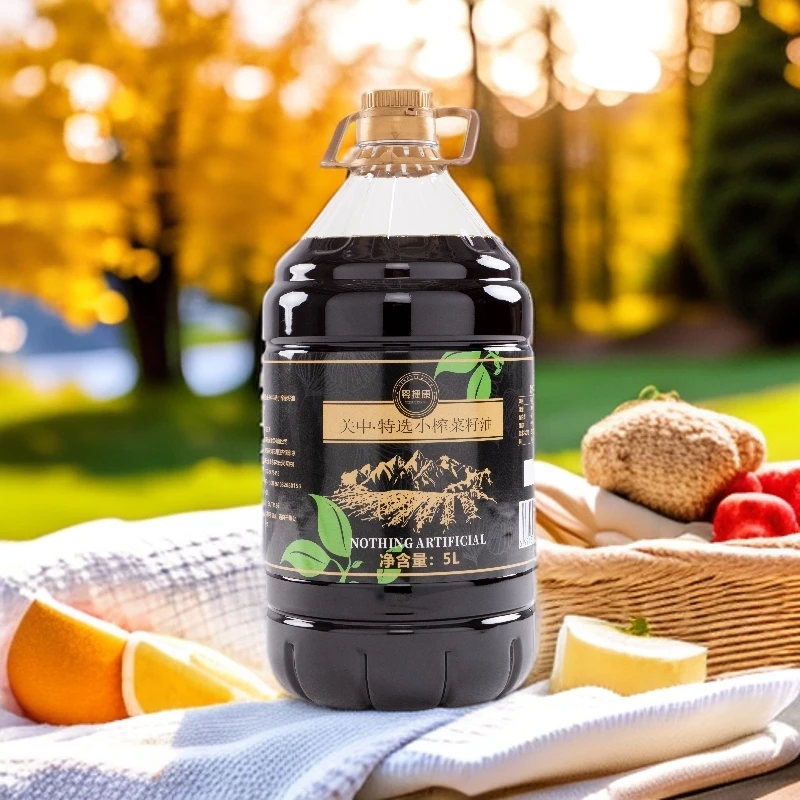 范一果宝妈必囤3斤菜籽榨1斤油0添加非转基因古法压榨煎蛋香到哭