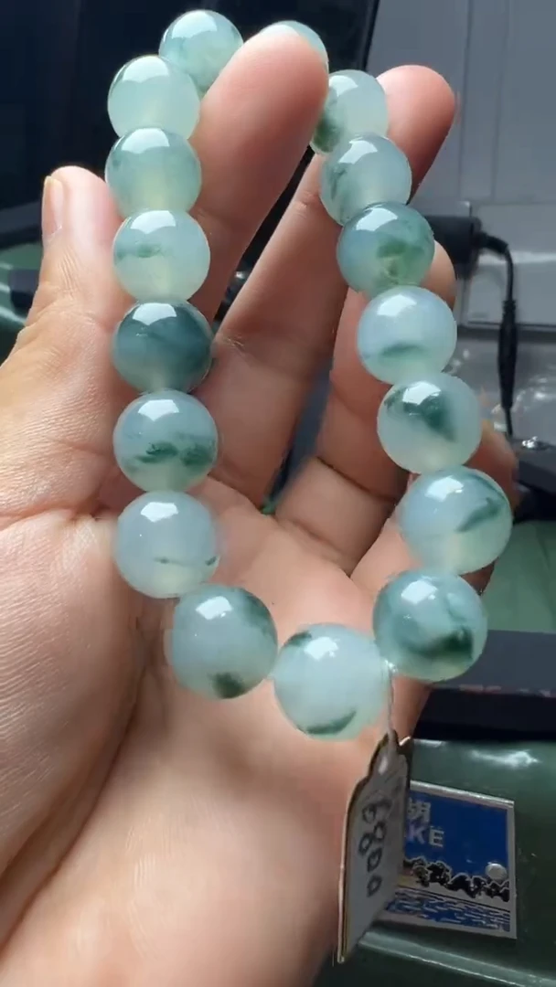 未镶嵌手链翡翠堂*缅甸翡翠A货卡12左右