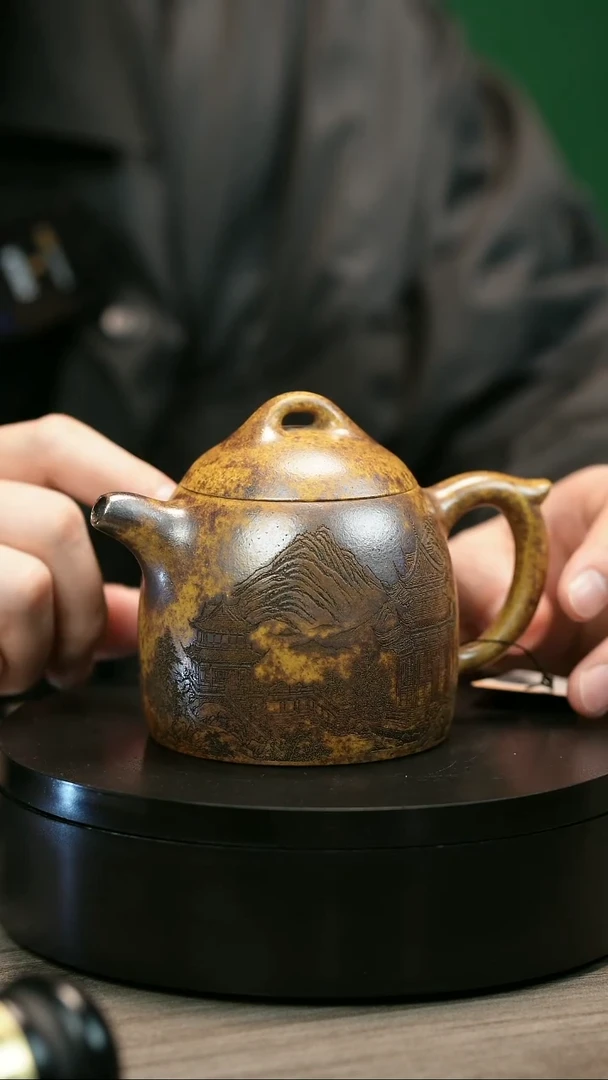 茶壶紫砂幸**人H2425李小琴段泥大汉秦权