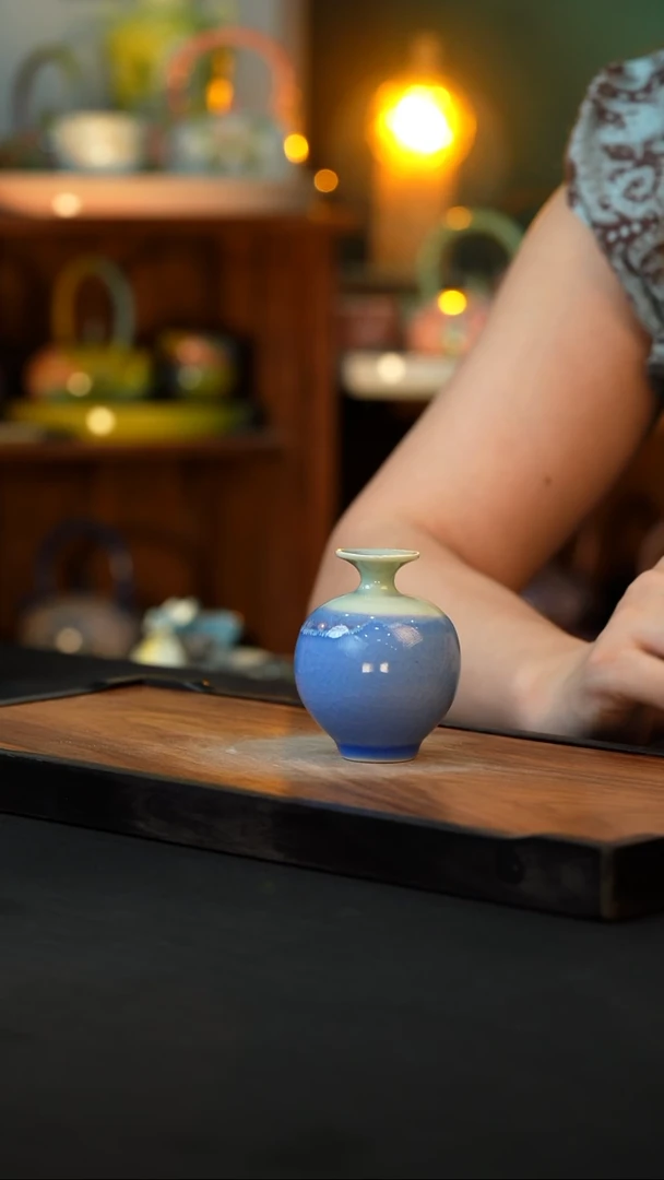 杯手绘心瓷陶瓷浮力