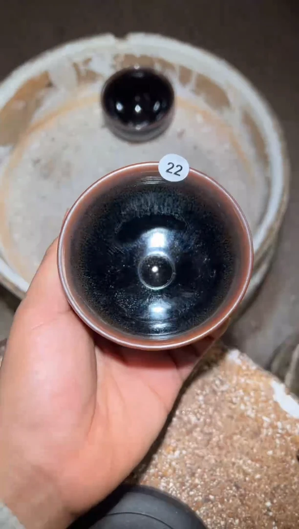 【闪购商品】茶盏老表精选柴烧21