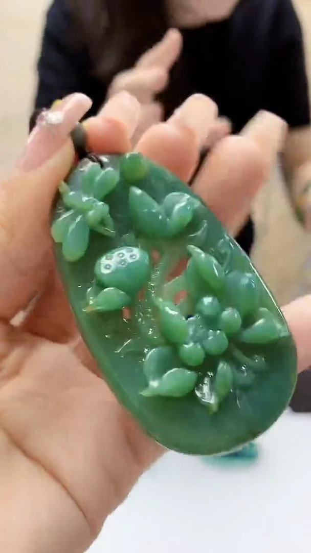 未镶嵌定制翡翠3099ty-毛货挂件46