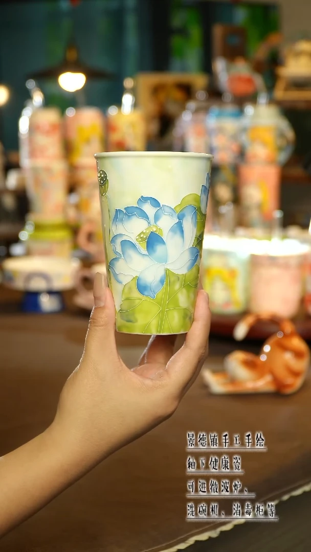 景德镇陶瓷手工手绘&A141