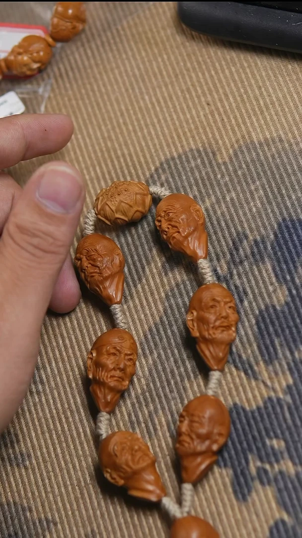 吊坠橄榄核我*谁罗汉2