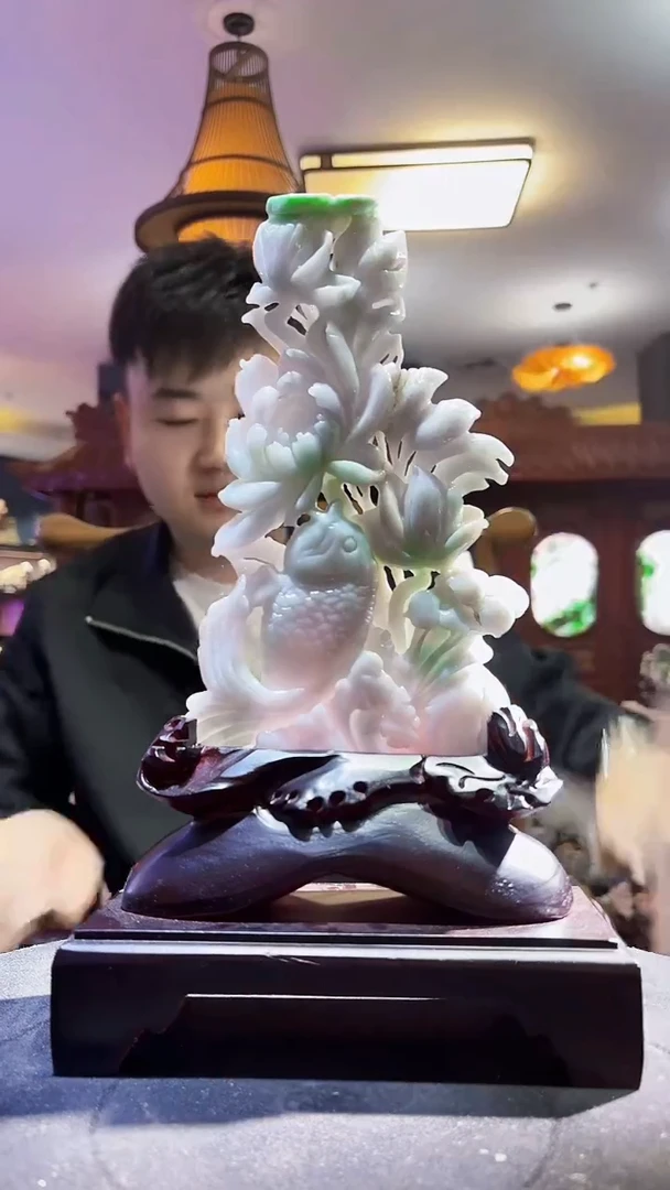 未镶嵌定制翡翠55/12/14/Y/鱼