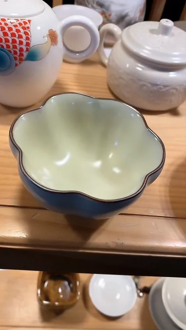 【闪购商品】瓷片陶瓷茶器孤品B0287黄