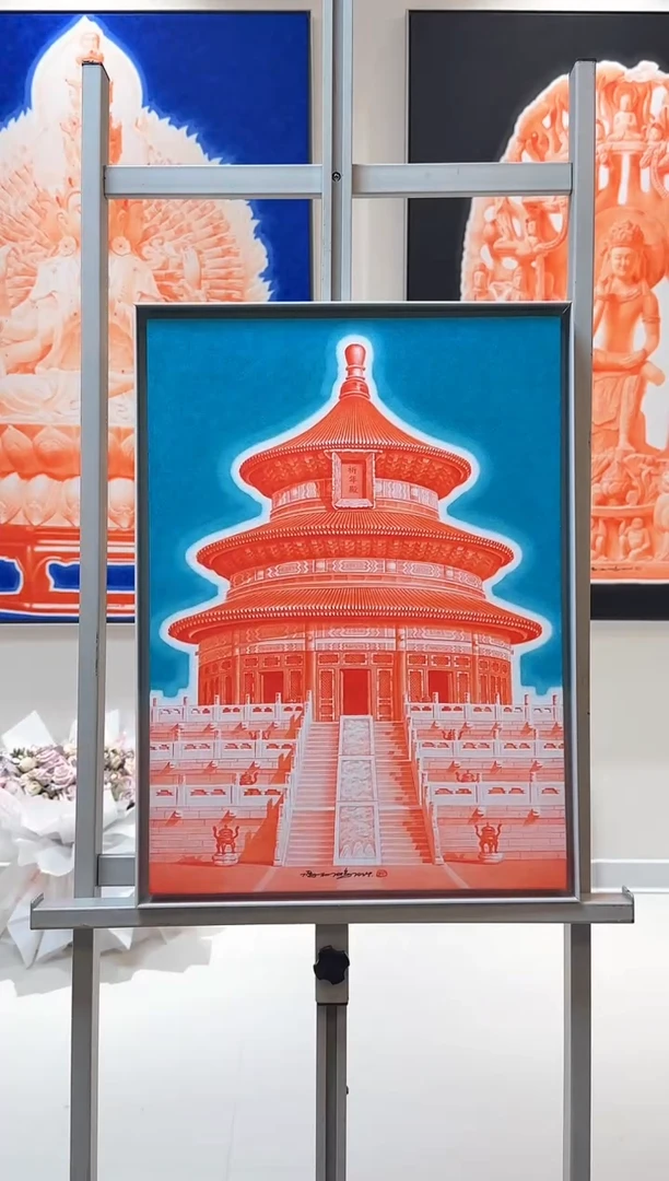 油画冯丽鹏布面油画原作