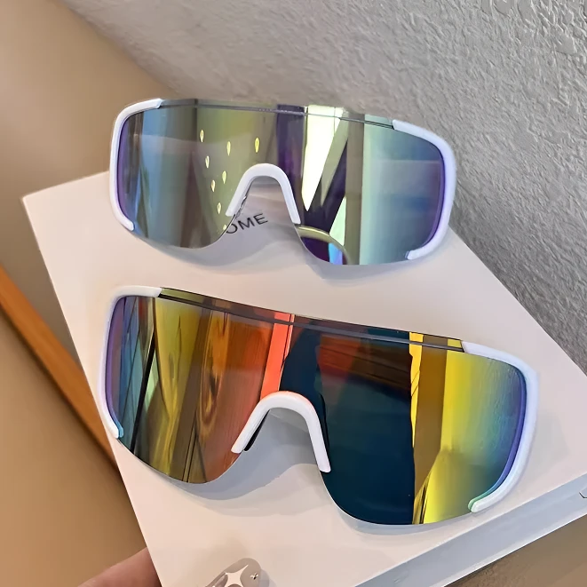 登山户外防尘平光运动眼镜防风沙太阳镜男偏光镜片护目镜骑车大框