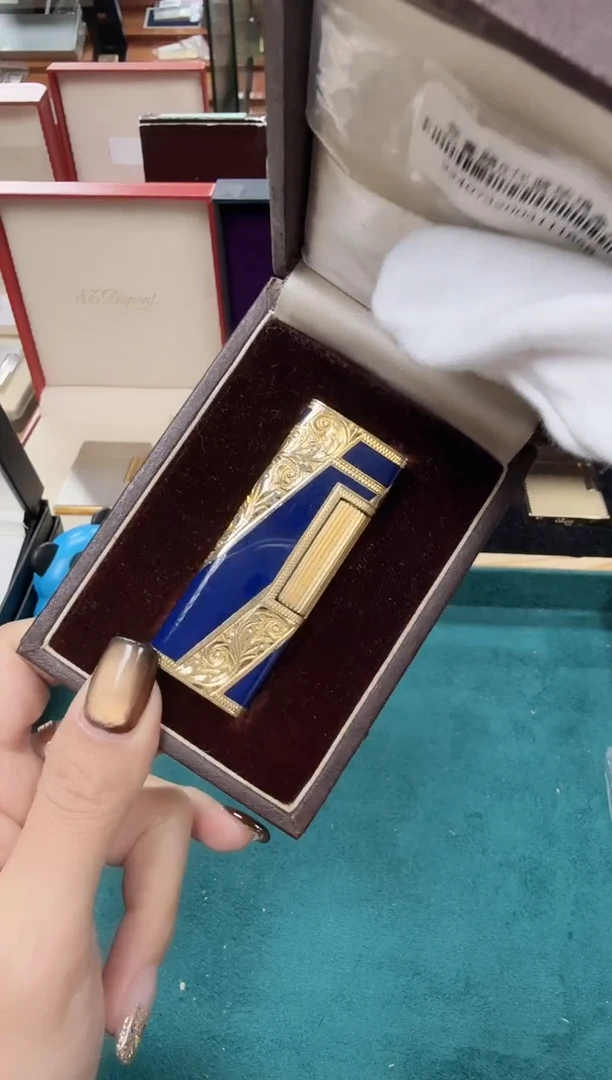 纯铜27 登家蓝金珐琅